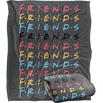 LOGOVISION FRIENDS Silky Touch Kuscheldecke, superweich, 152 x 127 cm LOGOVISION FRIENDS Silky Touch Kuscheldecke, superweich, 152 x 127 cm