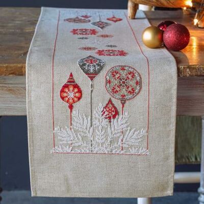 Vervaco Stickpackung Tischläufer Zählmusterpackung Kreuzstich Weihnachtssterne Stickläufer zum Selbersticken Stickset Weihnachten Kreativ Set für Erwachsene 29 x 102 cm Kreatives Geschenk Vervaco Stickpackung Tischläufer Zählmusterpackung Kreuzstich Weihnachtssterne Stickläufer zum Selbersticken Stickset Weihnachten Kreativ Set für Erwachsene 29 x 102 cm Kreatives Geschenk