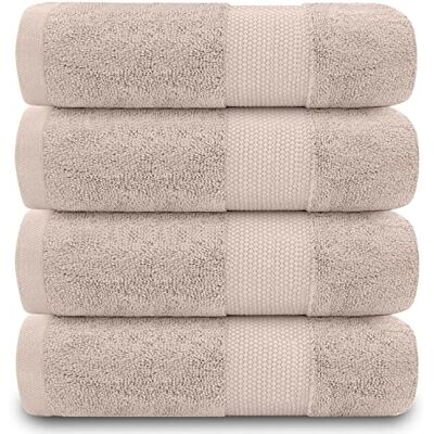 GC GAVENO CAVAILIA Handtücher für Badezimmer – 700 g/m² Handtücher Set von 4 – ägyptische Baumwolle – Handtücher in Hotelqualität – maschinenwaschbar – Mokka – 50 x 85 cm GC GAVENO CAVAILIA Handtücher für Badezimmer – 700 g/m² Handtücher Set von 4 – ägyptische Baumwolle – Handtücher in Hotelqualität – maschinenwaschbar – Mokka – 50 x 85 cm