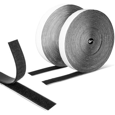 vonsera Klettband Selbstklebend, Doppelseitiges Klettband Klettverschluss 10 Meter Extra Stark Mit Klettverschluss Breit Selbstklebendes Klebepad Für Fliegengitter, Couch-Kissen, DIY(10M x 2CM) vonsera Klettband Selbstklebend, Doppelseitiges Klettband Klettverschluss 10 Meter Extra Stark Mit Klettverschluss Breit Selbstklebendes Klebepad Für Fliegengitter, Couch-Kissen, DIY(10M x 2CM)