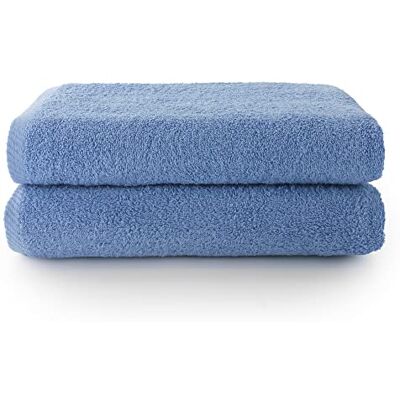 Top Towel Plus Große Badetücher Badetücher 2 Duschtücher 100x150 cm 100 % Baumwolle Lavendel Top Towel Plus Große Badetücher Badetücher 2 Duschtücher 100x150 cm 100 % Baumwolle Lavendel