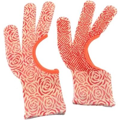 Bohin France Quilt-Handschuhe Ermüdungsfrei, Greifhandschuhe für Maschinenquilting-Projekte, Nylon, Rosa, Größe M 1 Paar Bohin France Quilt-Handschuhe Ermüdungsfrei, Greifhandschuhe für Maschinenquilting-Projekte, Nylon, Rosa, Größe M 1 Paar