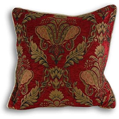 Paoletti Burgunderrot, Rot und Gold Diese Kollektion inkl. extra große Kissen (58 x 58 cm) mit einer Auswahl der Inneneinrichtung, Quadratische Kissen (45 x 45 cm) mit einer Auswahl der Inneneinrichtung eine Tisch Läufer (230 x 33 cm) fertig mit Quasten a Paoletti Burgunderrot, Rot und Gold Diese Kollektion inkl. extra große Kissen (58 x 58 cm) mit einer Auswahl der Inneneinrichtung, Quadratische Kissen (45 x 45 cm) mit einer Auswahl der Inneneinrichtung eine Tisch Läufer (230 x 33 cm) fertig mit Quasten a