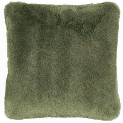 -LUXOR- living Kissen Coste Kunstfell Dekokissen in Schaffelloptik Flauschiges Kuschelkissen Sofakissen für Deko Wohnzimmer 40 x 40 cm Dunkelgrün 1 Stück -LUXOR- living Kissen Coste Kunstfell Dekokissen in Schaffelloptik Flauschiges Kuschelkissen Sofakissen für Deko Wohnzimmer 40 x 40 cm Dunkelgrün 1 Stück
