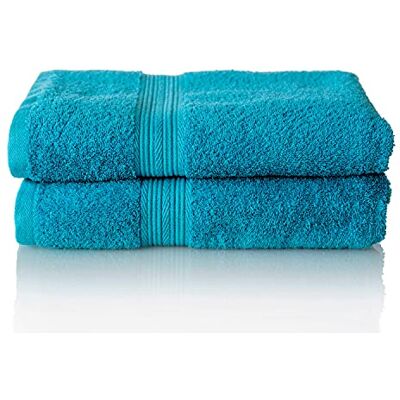 Glart Premium Frottier Handtuch Set, Frotteeserie in 6 Farben und 5 Größen, Farbe: TÜRKIS,2X Duschtücher 70x140 cm Glart Premium Frottier Handtuch Set, Frotteeserie in 6 Farben und 5 Größen, Farbe: TÜRKIS,2X Duschtücher 70x140 cm