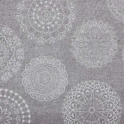 Kt KILOtela Canvas Dekostoff, Home-Accessoires, Leichte Polsterung, Tischdecken, Kissen, Vorhänge, Taschen, 100 cm Länge x 280 cm Breite, Tattoo, Grau 1 Meter Kt KILOtela Canvas Dekostoff, Home-Accessoires, Leichte Polsterung, Tischdecken, Kissen, Vorhänge, Taschen, 100 cm Länge x 280 cm Breite, Tattoo, Grau 1 Meter