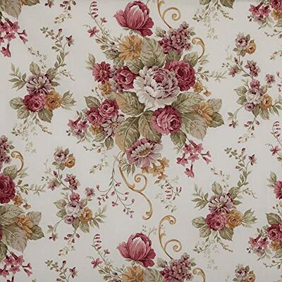 Kt KILOtela Canvas Dekostoff, Home-Accessoires, Leichte Polsterung, Tischdecken, Kissen, Vorhänge, Taschen, 100 cm Länge x 280 cm Breite, Botanisch, Blumen, Pink 1 Meter Kt KILOtela Canvas Dekostoff, Home-Accessoires, Leichte Polsterung, Tischdecken, Kissen, Vorhänge, Taschen, 100 cm Länge x 280 cm Breite, Botanisch, Blumen, Pink 1 Meter