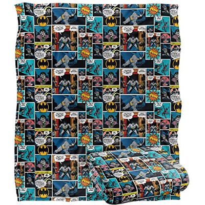 LOGOVISION BATMANBatman Silky Touch Kuscheldecke, Optimalweich, 152 x 127 cm LOGOVISION BATMANBatman Silky Touch Kuscheldecke, Optimalweich, 152 x 127 cm