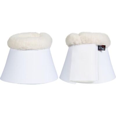 HKM Comfort Softopren mit Polsterung Hufglocken, Weiß, XL HKM Comfort Softopren mit Polsterung Hufglocken, Weiß, XL