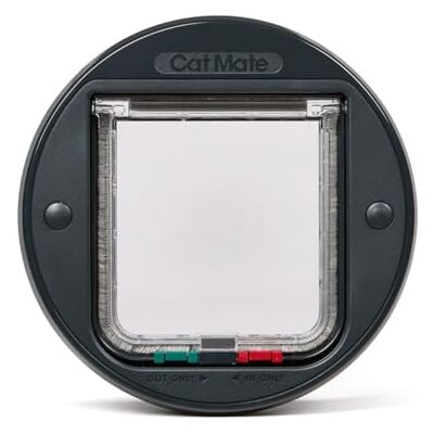 Cat Mate 4-Wege-Katzenklappe für Glas (210G) – Abschließbare Tür für kleine/mittelgroße Katzen, für Glas, UPVC & Holz, Weiß Cat Mate 4-Wege-Katzenklappe für Glas (210G) – Abschließbare Tür für kleine/mittelgroße Katzen, für Glas, UPVC & Holz, Weiß
