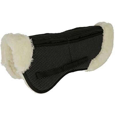 Covalliero Korrektursattelkissen Antislip schwarz, Webpelz, Full Covalliero Korrektursattelkissen Antislip schwarz, Webpelz, Full