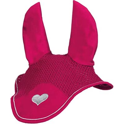 HKM Sweet Valentine Fliegenhaube 3971 Pink/Silber Vollblut HKM Sweet Valentine Fliegenhaube 3971 Pink/Silber Vollblut