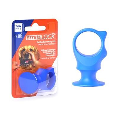 Paw Ready Haustier-Zahnbürsten-Assistent für Hunde und Katzen ermöglicht es Ihnen, dass es gebissen wird, mittlere Größe für Haustiere zwischen 6.8–38.6 kg. (7–38.5 kg) Paw Ready Haustier-Zahnbürsten-Assistent für Hunde und Katzen ermöglicht es Ihnen, dass es gebissen wird, mittlere Größe für Haustiere zwischen 6.8–38.6 kg. (7–38.5 kg)