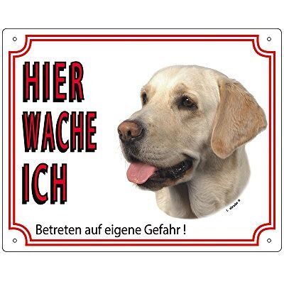 Nobby 93202 Warntafel Labrador Hell Nobby 93202 Warntafel Labrador Hell