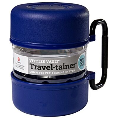 Gamma2 Vittles Vault Travel-Tainer (6 Tassen) Tragbare Lebensmittelaufbewahrungsbehälter, blau Gamma2 Vittles Vault Travel-Tainer (6 Tassen) Tragbare Lebensmittelaufbewahrungsbehälter, blau