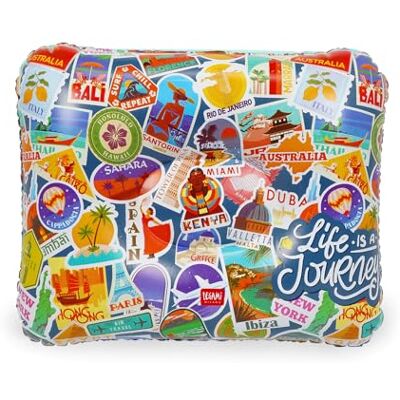 LEGAMI – Aufblasbares Strandkissen, für Camping PisChina Mare, bequem, Ultraleicht, Maße 37 x 30 cm LEGAMI – Aufblasbares Strandkissen, für Camping PisChina Mare, bequem, Ultraleicht, Maße 37 x 30 cm