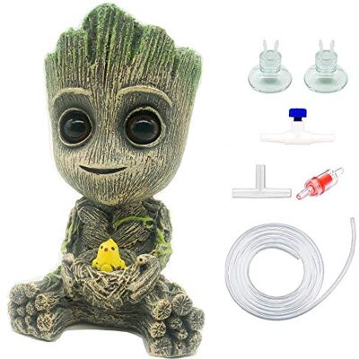 AnxunJim Aquarium Groot-Luftsprudler, Dekorationen für Aquarium, Luftstein-Set AnxunJim Aquarium Groot-Luftsprudler, Dekorationen für Aquarium, Luftstein-Set