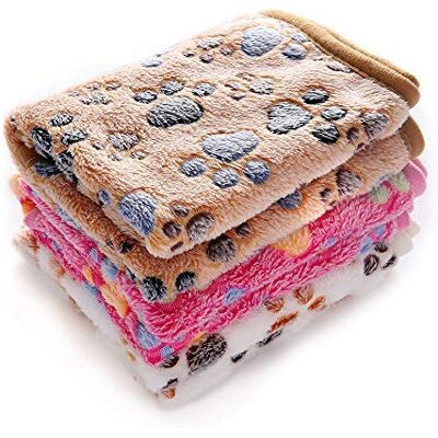 luciphia Hundedecke Katzendecken Waschbar Flauschig, 1 Pack 3 Decken Super Weich Fluffy, Kuscheldecke Fleece Haustier Decken für Hunde Katzen, Kann für Sofas, Autos, Betten, Pfote 52 * 76cm luciphia Hundedecke Katzendecken Waschbar Flauschig, 1 Pack 3 Decken Super Weich Fluffy, Kuscheldecke Fleece Haustier Decken für Hunde Katzen, Kann für Sofas, Autos, Betten, Pfote 52 * 76cm