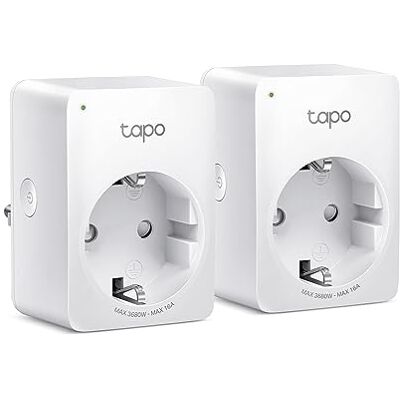 Tapo TP-Link Smart WLAN Steckdose P110 mit Energieverbrauchskontrolle, Smart Home Alexa Steckdose, funktioniert mit Alexa, Google Home, Sprachsteuerung, Fernzugriff, Mini, 2 pack Tapo TP-Link Smart WLAN Steckdose P110 mit Energieverbrauchskontrolle, Smart Home Alexa Steckdose, funktioniert mit Alexa, Google Home, Sprachsteuerung, Fernzugriff, Mini, 2 pack