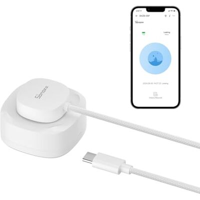 SONOFF SNZB-05P Zigbee Wassermelder + WLDC200 Wassersensor Kabel,Smart Home Wasserwächter,Wassermelder für Küchen,Keller und Badezimmer,Kompatibel mit Alexa und Google Assistant,Erfordert Zigbee Hub SONOFF SNZB-05P Zigbee Wassermelder + WLDC200 Wassersensor Kabel,Smart Home Wasserwächter,Wassermelder für Küchen,Keller und Badezimmer,Kompatibel mit Alexa und Google Assistant,Erfordert Zigbee Hub