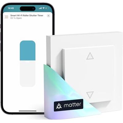 meross Matter Smart Rolladenschalter WLAN 55x55mm, Smart Home Rolladensteuerung Jalousieschalter, kompatibel mit Apple HomeKit, Alexa und Google Home(NEUTRALKABEL ERFORDERLICH) meross Matter Smart Rolladenschalter WLAN 55x55mm, Smart Home Rolladensteuerung Jalousieschalter, kompatibel mit Apple HomeKit, Alexa und Google Home(NEUTRALKABEL ERFORDERLICH)