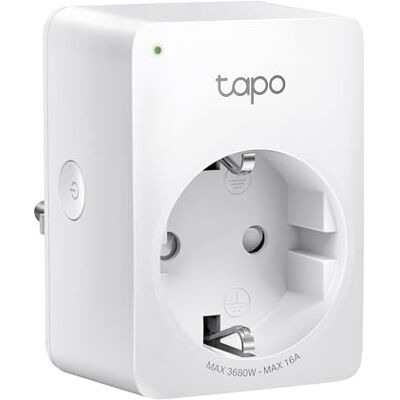 Tapo TP-Link Smart WLAN Steckdose P110 mit Energieverbrauchskontrolle, Smart Home Alexa Steckdose, funktioniert mit Alexa, Google Home, Sprachsteuerung, Fernzugriff, Kein Hub notwendig, Mini Tapo TP-Link Smart WLAN Steckdose P110 mit Energieverbrauchskontrolle, Smart Home Alexa Steckdose, funktioniert mit Alexa, Google Home, Sprachsteuerung, Fernzugriff, Kein Hub notwendig, Mini