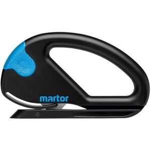 MARTOR Sicherheitsmesser SECUMAX SNITTY mit verdeckter Industrieklinge, mit Materialzuführung, Folienschneider, Papierschneider, max. 2mm Schnitttiefe, optimal für Schrumpffolie MARTOR Sicherheitsmesser SECUMAX SNITTY mit verdeckter Industrieklinge, mit Materialzuführung, Folienschneider, Papierschneider, max. 2mm Schnitttiefe, optimal für Schrumpffolie