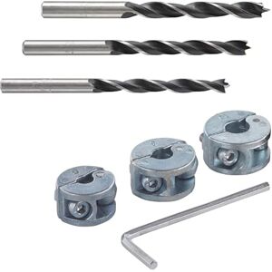 Wolfcraft Modell 8639000 - Tiefenbegrenzter Bohrerset für Weichholz Wolfcraft Modell 8639000 - Tiefenbegrenzter Bohrerset für Weichholz