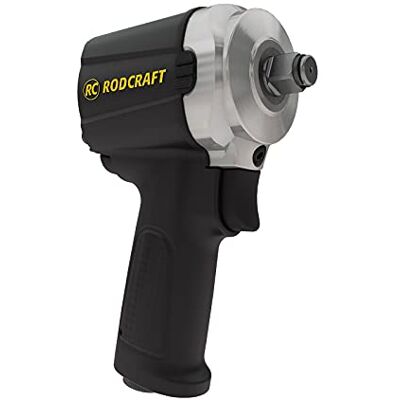 Rodcraft RC2203 Druckluft Schlagschrauber Vierkantabtrieb 1/2 Zoll, max. Lösemoment 1254 Nm, 10500 U/min, Einhand-Bedienung (Rechts-/Linkslauf), Leistungsregulierung (3 Vorw, 1 Rückw) Rodcraft RC2203 Druckluft Schlagschrauber Vierkantabtrieb 1/2 Zoll, max. Lösemoment 1254 Nm, 10500 U/min, Einhand-Bedienung (Rechts-/Linkslauf), Leistungsregulierung (3 Vorw, 1 Rückw)