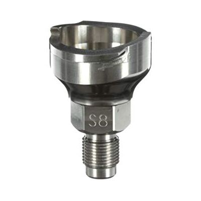 3M PPS 2.0 Sprühpistolenadapter #S8, 26015, 12 mm Außengewinde, 1,0 mm Gewinde, verbindet Select Asturomec und Zentrale pneumatische Lackierpistolen mit PPS 2.0 Lacksprühsystem, 1 Stück 3M PPS 2.0 Sprühpistolenadapter #S8, 26015, 12 mm Außengewinde, 1,0 mm Gewinde, verbindet Select Asturomec und Zentrale pneumatische Lackierpistolen mit PPS 2.0 Lacksprühsystem, 1 Stück