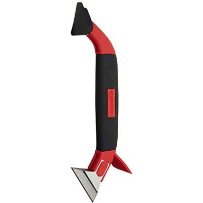 Amazon Basics Fugen-Werkzeug, 3-in-1-Design, zum Entfernen und Auftragen von Dichtungsmasse Amazon Basics Fugen-Werkzeug, 3-in-1-Design, zum Entfernen und Auftragen von Dichtungsmasse
