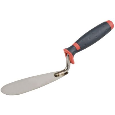 kwb Zungenkelle Edelstahl, 160 mm, Dachkelle, Gummigriff in rot schwarz, Profiqualität, Zungenform kwb Zungenkelle Edelstahl, 160 mm, Dachkelle, Gummigriff in rot schwarz, Profiqualität, Zungenform