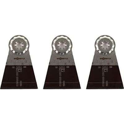 Fein E-Cut Standard-Sägeblatt, Ve. 3 St., Breite 65 mm, Länge 50 mm, Aufnahme StarlockPlus, Geschränkte Verzahnung für alle Holz-, Gipskarton- und Kunststoffmaterialien Fein E-Cut Standard-Sägeblatt, Ve. 3 St., Breite 65 mm, Länge 50 mm, Aufnahme StarlockPlus, Geschränkte Verzahnung für alle Holz-, Gipskarton- und Kunststoffmaterialien