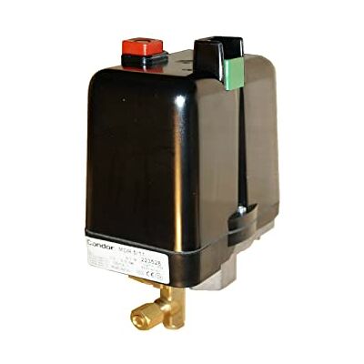 Riegler Druckschalter für Kompressoren MDR, 5 Einstellbereiche 2-11 bar, mit Entlastungsventil Riegler Druckschalter für Kompressoren MDR, 5 Einstellbereiche 2-11 bar, mit Entlastungsventil