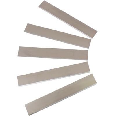 ProDec Advance ALBL004 Schaber, Titan, robust, Ersatzklingen, 15,2 cm, 5 Stück, Silberfarben ProDec Advance ALBL004 Schaber, Titan, robust, Ersatzklingen, 15,2 cm, 5 Stück, Silberfarben