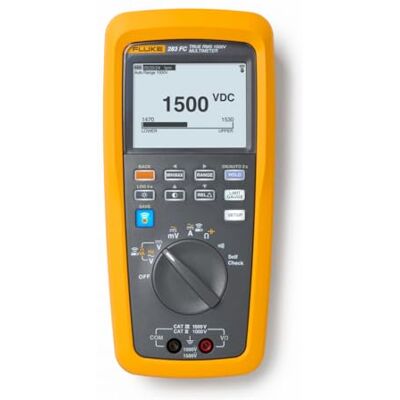 Fluke Solar-Multimeter 283 FC mit Sicherheit gemäß CAT III, 1500 V Fluke Solar-Multimeter 283 FC mit Sicherheit gemäß CAT III, 1500 V