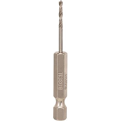 Bosch Professional Holzspiralbohrer mit 1/4- Sechskantschaft HSS Durchmesser: 2/Gesamtlänge in mm: 62 Bosch Professional Holzspiralbohrer mit 1/4- Sechskantschaft HSS Durchmesser: 2/Gesamtlänge in mm: 62