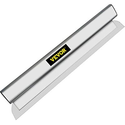 VEVOR Trockenbau Skimming Blade, 101,6 cm Smoothing Knock-Down Knife, Stainless Steel Putty Knife Finishing Tool, High-Impact End Caps for Sheetrock Drywall Gyprock Wall-Board Plasterboard VEVOR Trockenbau Skimming Blade, 101,6 cm Smoothing Knock-Down Knife, Stainless Steel Putty Knife Finishing Tool, High-Impact End Caps for Sheetrock Drywall Gyprock Wall-Board Plasterboard