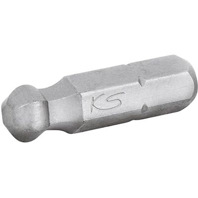 KS Tools 911.3705 1/4" CLASSIC Bit Innensechskant, 25mm, Kugelkopf, 4mm, 5er Pack KS Tools 911.3705 1/4" CLASSIC Bit Innensechskant, 25mm, Kugelkopf, 4mm, 5er Pack