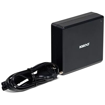 Igloo IPS60 12V Wechselrichter/Spannungswandler – Adapter für thermoelektrische Kühlboxen über Zigarettenanzünder – zuverlässig, kompakt & sicher – ideal für Auto, Camper, Boot & Outdoor Igloo IPS60 12V Wechselrichter/Spannungswandler – Adapter für thermoelektrische Kühlboxen über Zigarettenanzünder – zuverlässig, kompakt & sicher – ideal für Auto, Camper, Boot & Outdoor