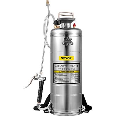 VEVOR Drucksprüher 12L ultraschall nebelmaschine Edelstahl 1,5-4,0 bar Nebelmaschine 91 cm Schlauch geeignet für Haus, Garten, Touristenfahrzeuge, Spezialfahrzeuge Schiffe, Fahrzeugreinigung VEVOR Drucksprüher 12L ultraschall nebelmaschine Edelstahl 1,5-4,0 bar Nebelmaschine 91 cm Schlauch geeignet für Haus, Garten, Touristenfahrzeuge, Spezialfahrzeuge Schiffe, Fahrzeugreinigung
