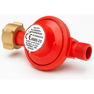 ROTHENBERGER Propanregler - 4 bar - 8 kg/h - Gassregulator ROTHENBERGER Propanregler - 4 bar - 8 kg/h - Gassregulator