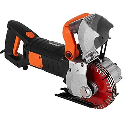 VEVOR BuoQua Mauernutfräse Wandfräse 5000 U/min Wand Chaser Maschine 4800Watt Wand Groove Schneidemaschine Stoßmaschine 42mm für Ziegel Granit Marmor Beton Cutter Notcher Groover mit 5 x Sägeblätter VEVOR BuoQua Mauernutfräse Wandfräse 5000 U/min Wand Chaser Maschine 4800Watt Wand Groove Schneidemaschine Stoßmaschine 42mm für Ziegel Granit Marmor Beton Cutter Notcher Groover mit 5 x Sägeblätter