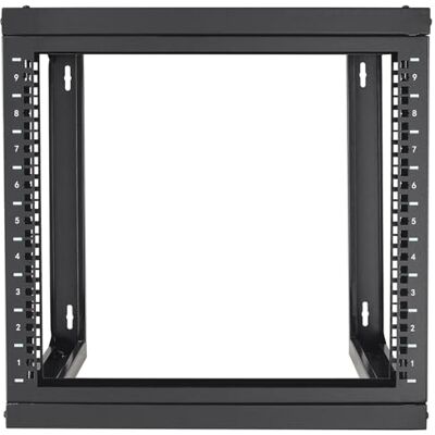 VEVOR 9U Server-Rack, Wandhalterung, Netzwerk-Rack für 48,3 cm IT- und AV-Geräte, offener Rahmen, 45,7 cm tief, 68 kg maximale Tragfähigkeit VEVOR 9U Server-Rack, Wandhalterung, Netzwerk-Rack für 48,3 cm IT- und AV-Geräte, offener Rahmen, 45,7 cm tief, 68 kg maximale Tragfähigkeit