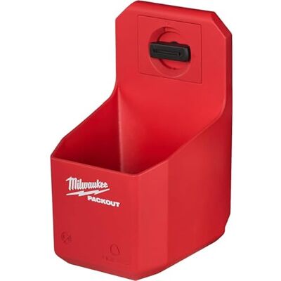 Milwaukee 4932480706 PACKOUT Becherhalter, Rot Milwaukee 4932480706 PACKOUT Becherhalter, Rot