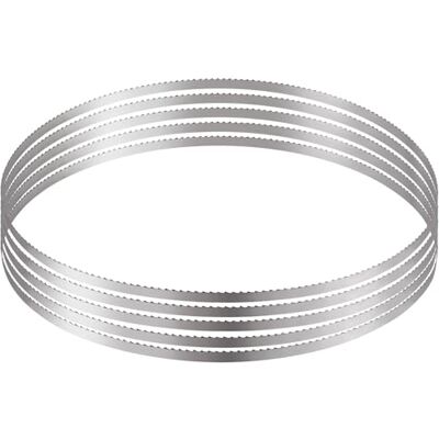 VEVOR elektrische Knochenschneidemaschine Sägeblatt 5 Stk. (1300 x 16 x 0,56 mm) Fleisch-Bandsägeblätter aus Kohlenstoffstahl zum Austausch, Bandsägeblatt für kommerzielle Knochensägemaschinen VEVOR elektrische Knochenschneidemaschine Sägeblatt 5 Stk. (1300 x 16 x 0,56 mm) Fleisch-Bandsägeblätter aus Kohlenstoffstahl zum Austausch, Bandsägeblatt für kommerzielle Knochensägemaschinen