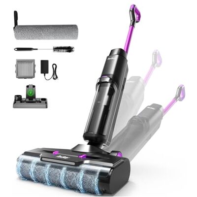 Redkey W15 Nass Trockensauger Akku,Selbstreinigender Mopp-Staubsauger,Kantenreinigung 6 mm,Dual-Wassertank-Unterstützung, 3 Reinigungsmodi,LED Spracherinnerung Geeignet für Hartböden,Selbstreinigung Redkey W15 Nass Trockensauger Akku,Selbstreinigender Mopp-Staubsauger,Kantenreinigung 6 mm,Dual-Wassertank-Unterstützung, 3 Reinigungsmodi,LED Spracherinnerung Geeignet für Hartböden,Selbstreinigung