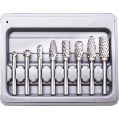 SPTA Wolframstahl Fräser, 8-Teilig Frässtifte 6mm Schaft Bit zum Holz Metall Marmor schnitzen, schleifen, gravieren usw, Bohren Tools, geeignet für Bohrmaschine, Multifunktionswerkzeug -CTBSET SPTA Wolframstahl Fräser, 8-Teilig Frässtifte 6mm Schaft Bit zum Holz Metall Marmor schnitzen, schleifen, gravieren usw, Bohren Tools, geeignet für Bohrmaschine, Multifunktionswerkzeug -CTBSET