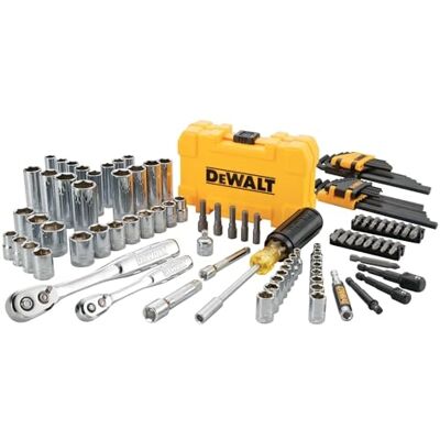 DeWalt DWMT73801 108-teiliges 14/38DR Steckschlüssel-Set PTA, Mischgewebe, Multi, One Size DeWalt DWMT73801 108-teiliges 14/38DR Steckschlüssel-Set PTA, Mischgewebe, Multi, One Size