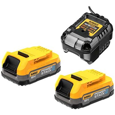 DeWalt XR POWERSTACK Starter-Kit 18V gelb DeWalt XR POWERSTACK Starter-Kit 18V gelb